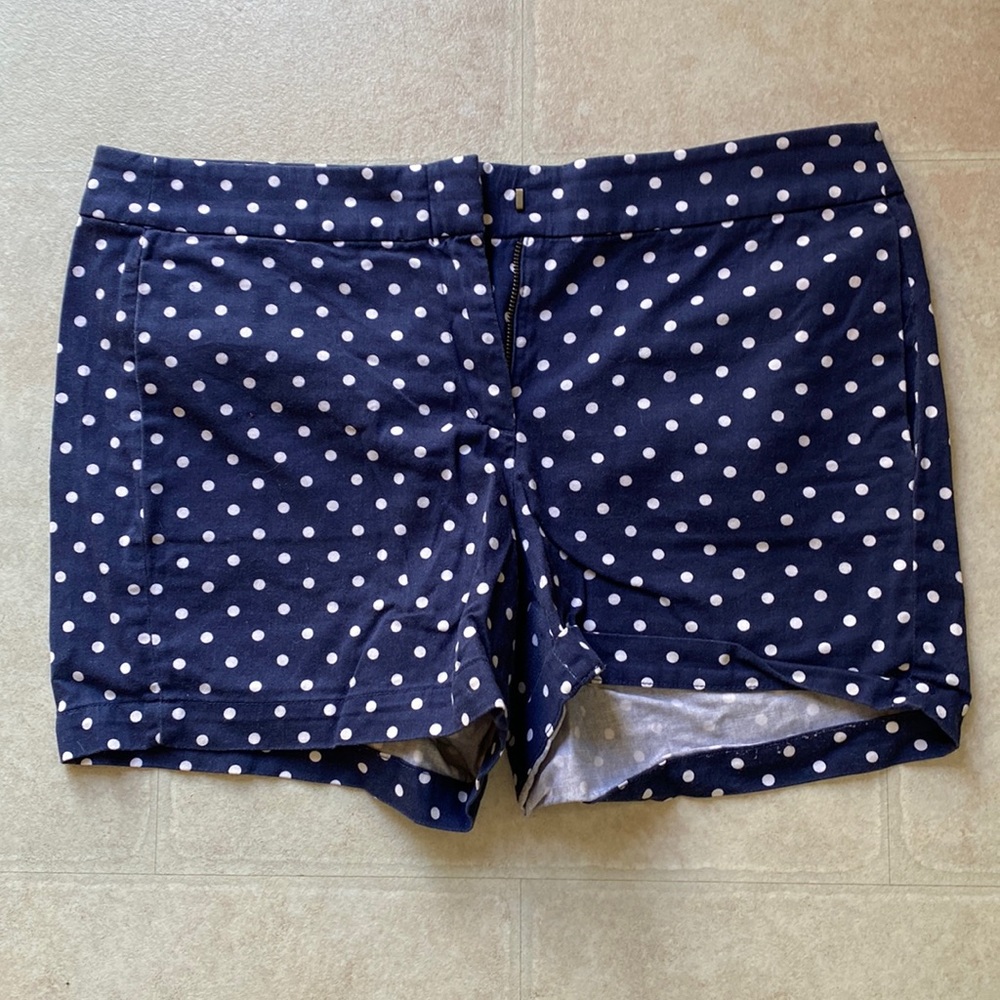 J Crew Polka Dot Shorts